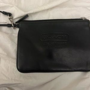 Coach Leather Wristlet